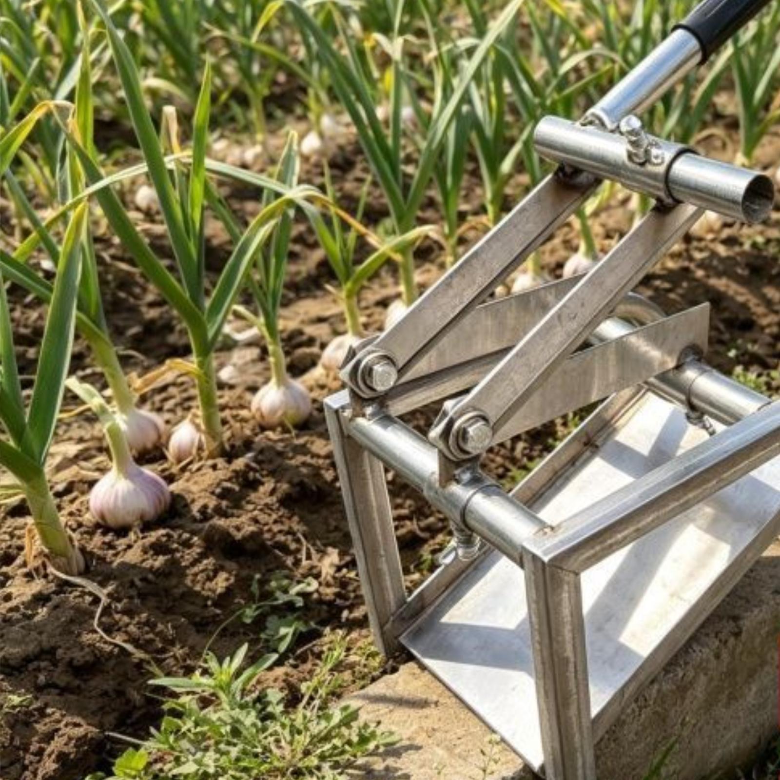 Farming Agriculture Stocks - Agrarische knoflooksnijder, multifunctioneel, dubbele messen, snelle