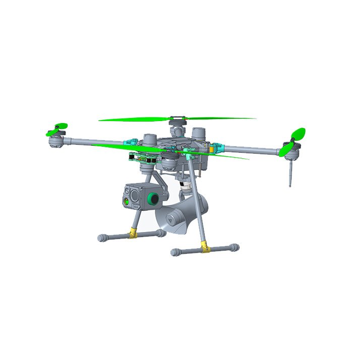 Farming Agriculture Drone - Tether Dr one Ground Power Station