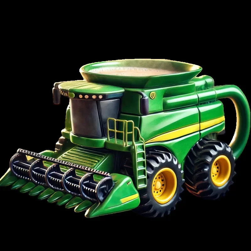 Vintage groene tractor landbou - Farming Agriculture Stocks recensie en prijs