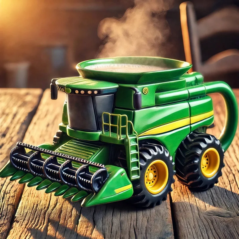 Vintage groene tractor landbou - Farming Agriculture Stocks recensie en prijs
