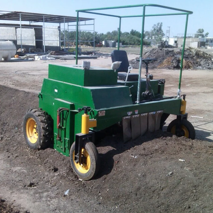 Mobiele meststof op wielen Org - Compost Turner Machine recensie en prijs
