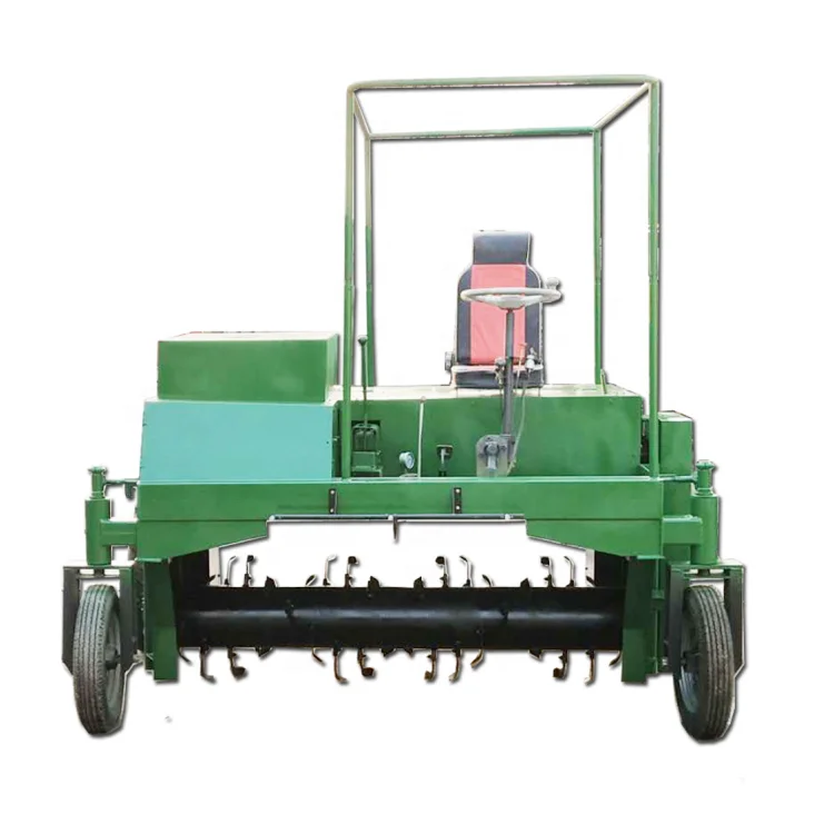 Mobiele meststof op wielen Org - Compost Turner Machine recensie en prijs