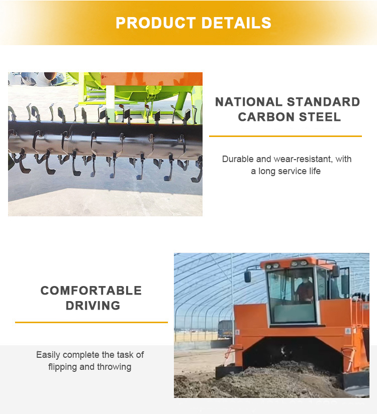 Grote Capaciteit Landbouw Mobi - Compost Turner Machine recensie en prijs