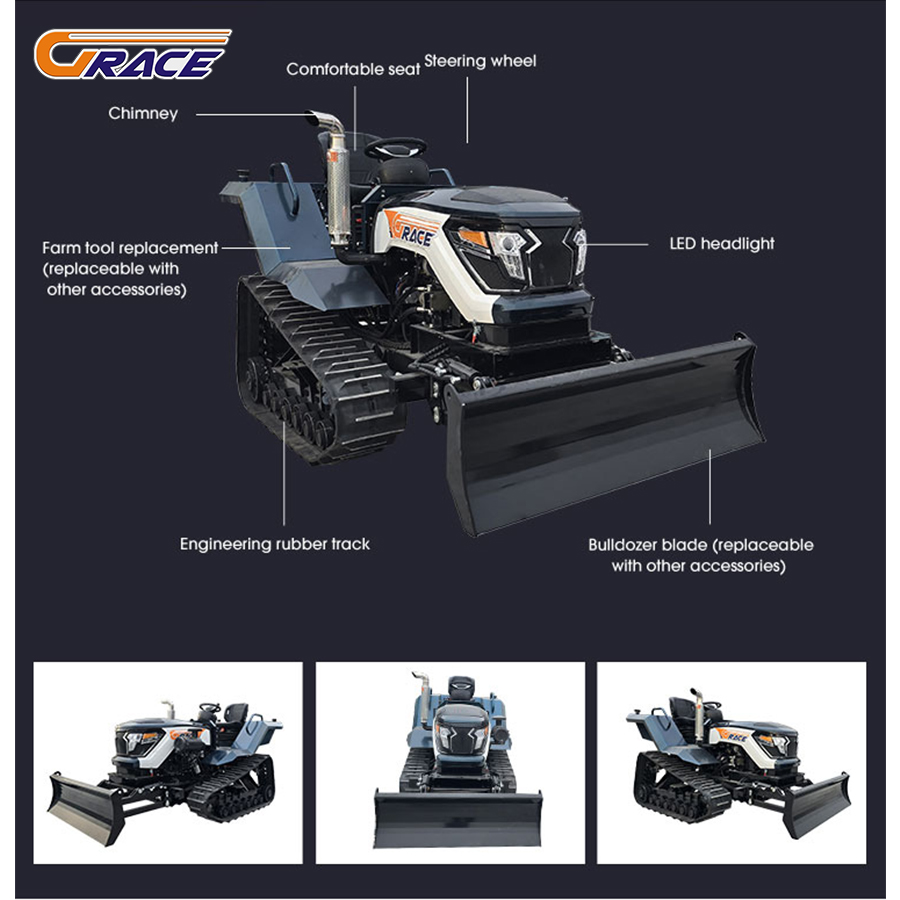 Aangepaste hoogwaardige crawle - Tractor Implement recensie en prijs