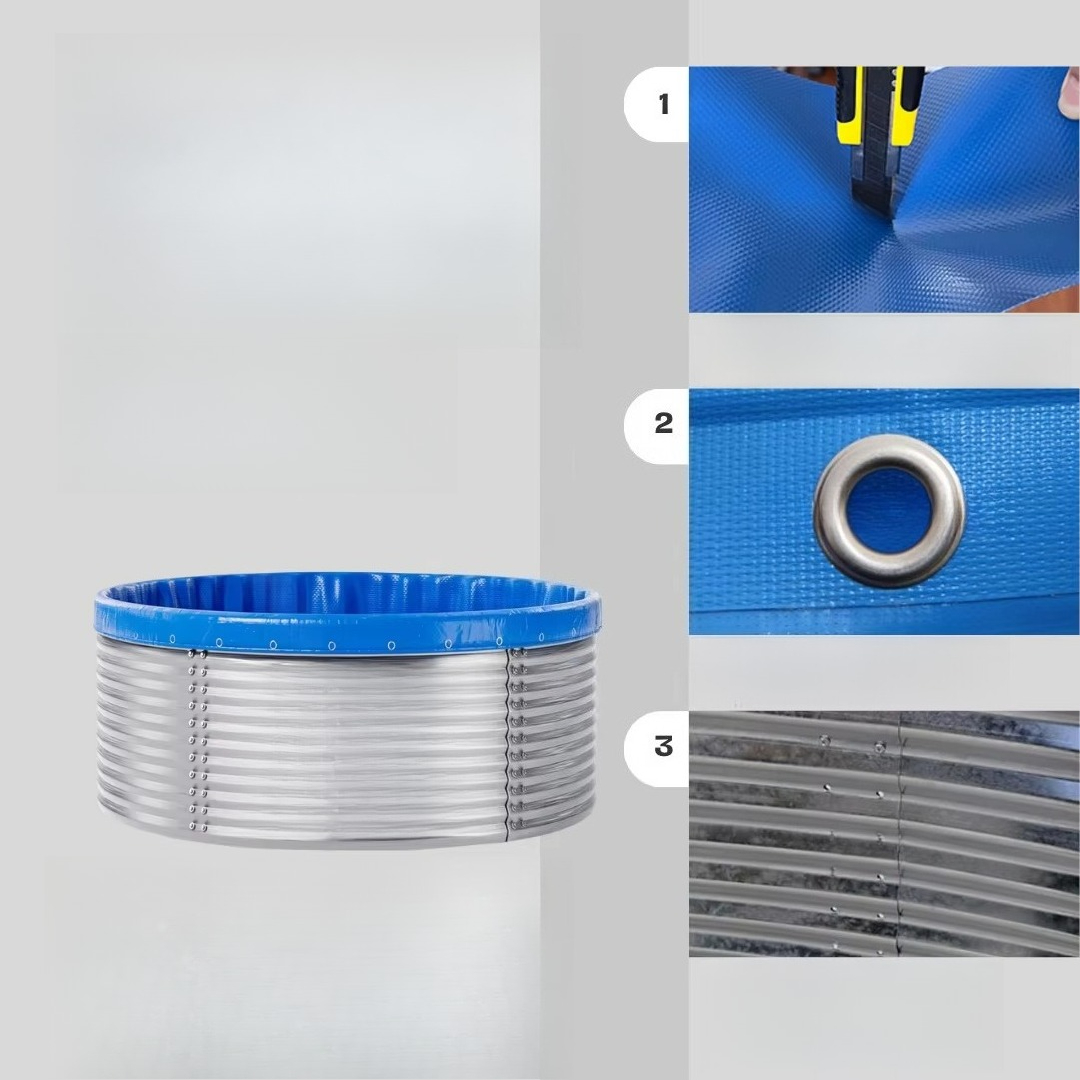 PVC-zeil liner stalen watertan - Farm Pond Liner recensie en prijs
